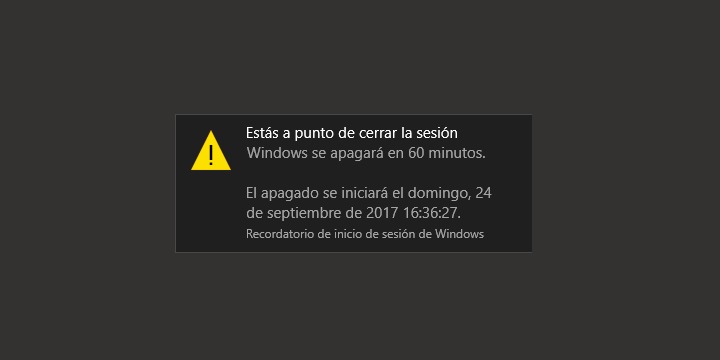 Imagen - Cómo programar el apagado automático de Windows 10