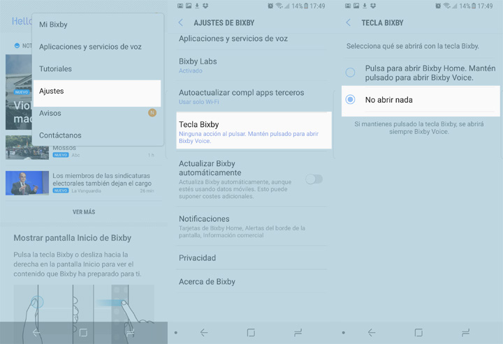 Imagen - Cómo desactivar completamente el botón Bixby en el Galaxy S8 y S8 Plus