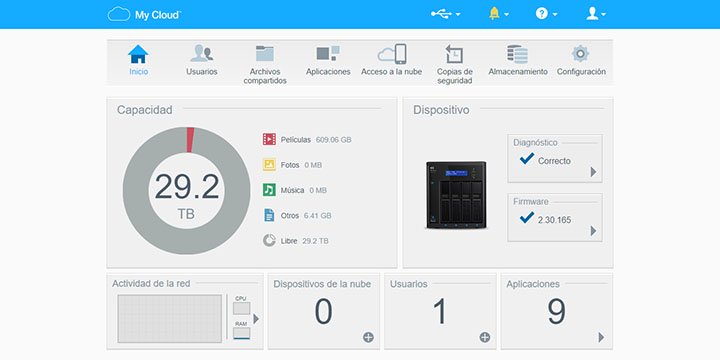 Imagen - Review: WD My Cloud Pro Series PR4100, un NAS ideal para todo tipo de usuarios