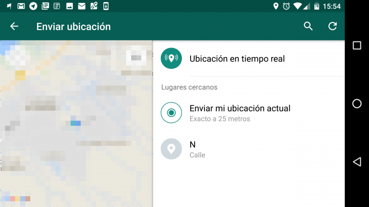 Imagen - Cómo activar la ubicación en tiempo real de WhatsApp