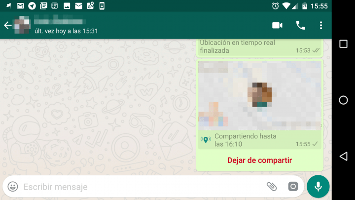 Imagen - Cómo activar la ubicación en tiempo real de WhatsApp