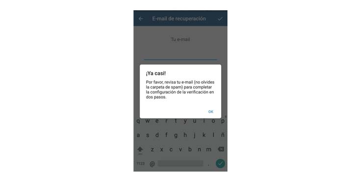 Imagen - Cómo activar la verificación en dos pasos en Telegram