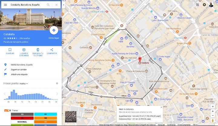 Imagen - Cómo saber las cifras de las manifestaciones usando Google Maps