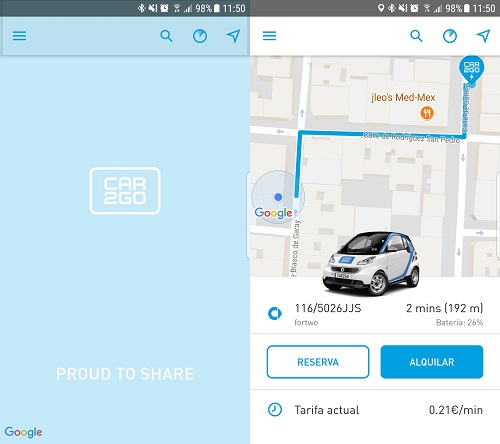 Imagen - ¿Qué es más barato? ¿Mytaxi, Uber, Cabify, Car2Go o Emov?