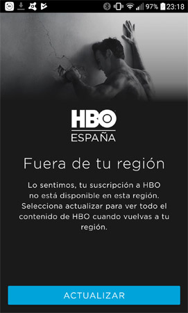 Imagen - ¿Qué significa el error &quot;Fuera de tu región&quot; en HBO?