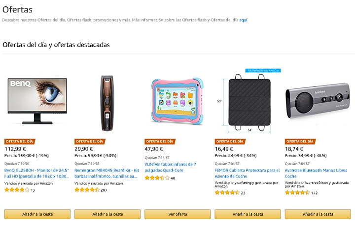 Imagen - Cómo aprovechar las ofertas del día de Amazon
