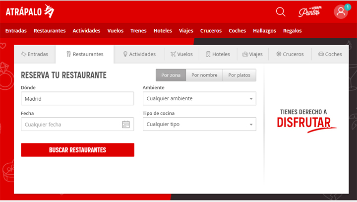 Imagen - 5 sitios para reservar restaurante online