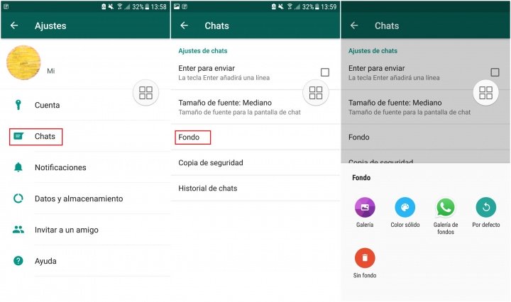 Imagen - Cómo cambiar el fondo de WhatsApp