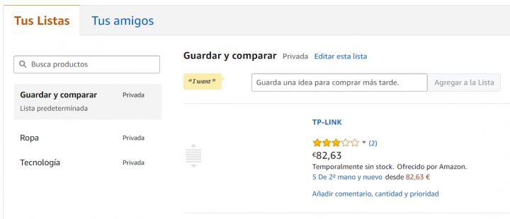 Imagen - ¿Qué son las Listas de Deseos de Amazon, eBay y otras webs?
