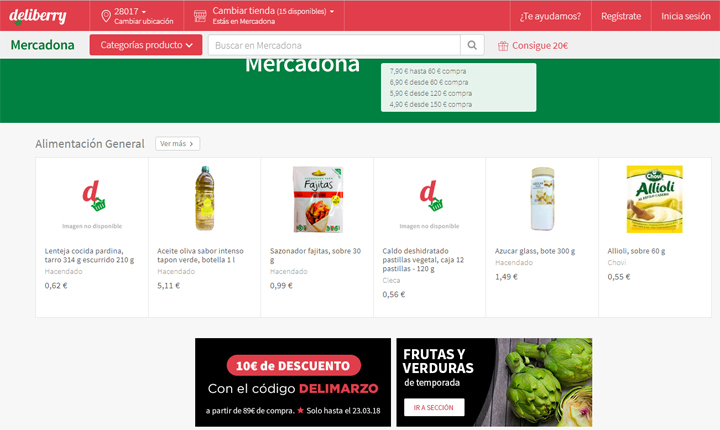Imagen - ¿Se puede hacer la compra online en Mercadona?