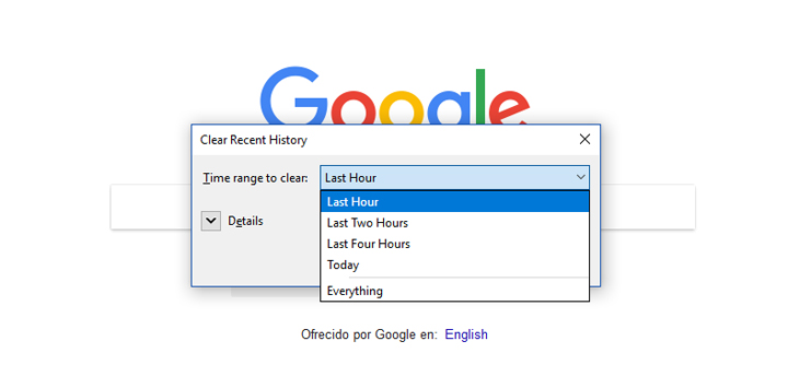 Imagen - Cómo eliminar el historial de Firefox