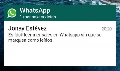 Imagen - Cómo evitar que lean mis mensajes de WhatsApp sin que salga el doble check azul