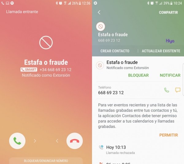 Imagen - Hiya, la app para saber quién te llama