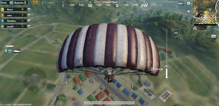 Imagen - Cómo usar el paracaídas en PUBG Mobile