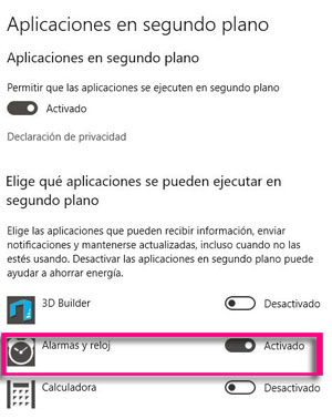 Imagen - Cómo evitar que las apps de Windows 10 se ejecuten en segundo plano