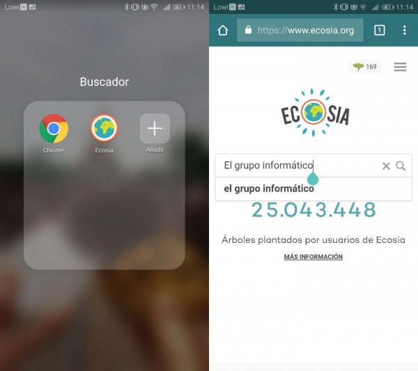 Imagen - Ecosia, el &quot;Google&quot; que dedica sus ingresos a reforestar bosques