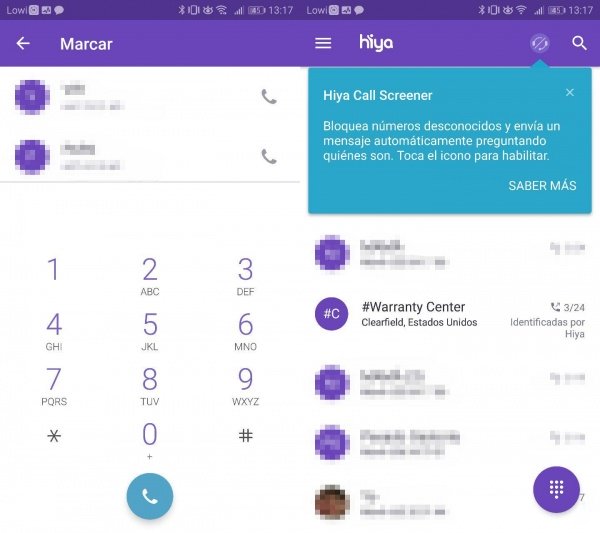 Imagen - Hiya, la app para saber quién te llama