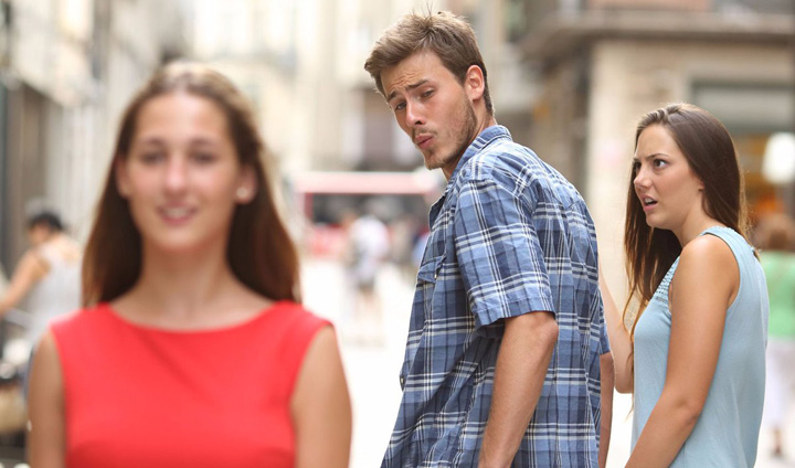 Imagen - &iquest;Qu&eacute; es el meme "Distracted boyfriend"?
