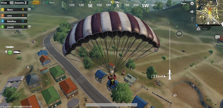 Imagen - Cómo usar el paracaídas en PUBG Mobile