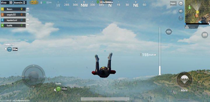 Imagen - Cómo usar el paracaídas en PUBG Mobile