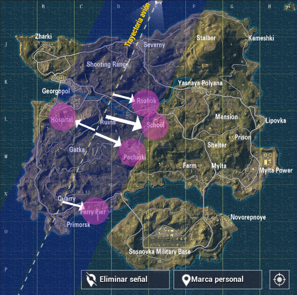 Imagen - Cómo usar el paracaídas en PUBG Mobile