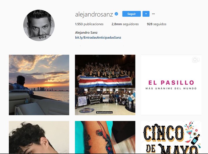 Imagen - Las 10 cuentas en España con más seguidores en Instagram