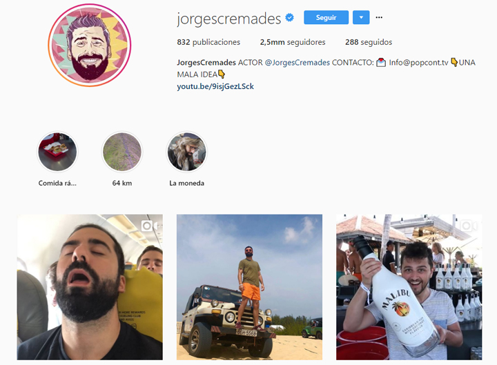 Imagen - Las 10 cuentas en España con más seguidores en Instagram