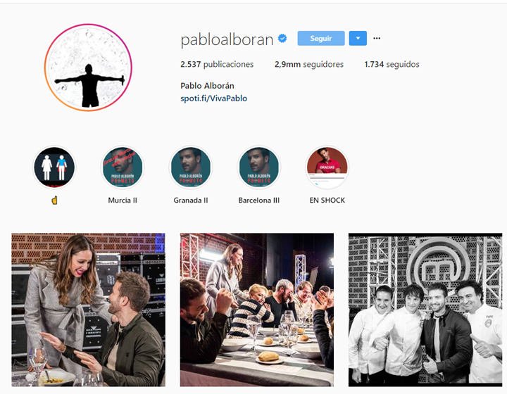 Imagen - Las 10 cuentas en España con más seguidores en Instagram