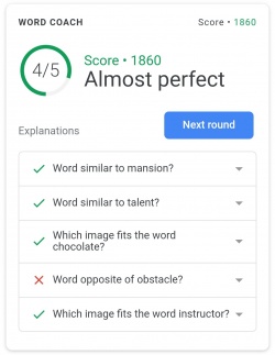 Imagen - Word Coach, el buscador de Google te ayuda a aprender inglés