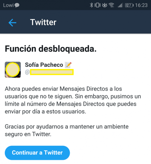 Imagen - Cómo enviar DM en Twitter a usuarios que no te siguen