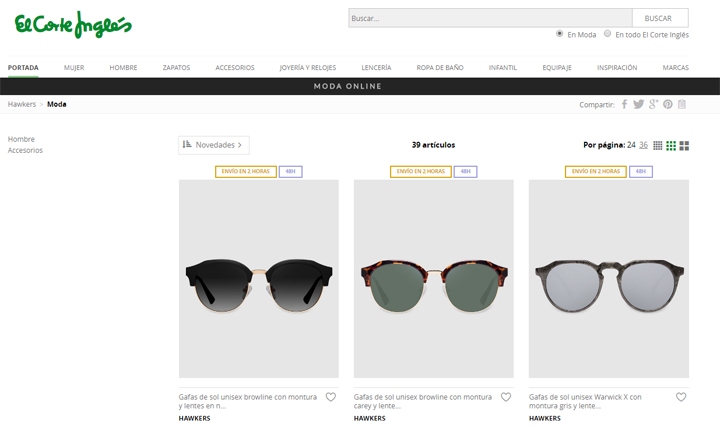 Imagen - Dónde comprar gafas Hawkers online