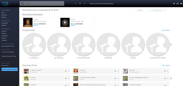 Imagen - Amazon Prime Music, ¿tiene límites de canciones o tiempo?