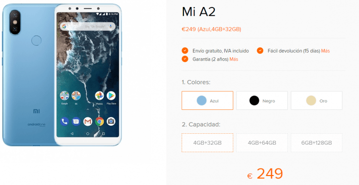 Imagen - D&oacute;nde comprar el Xiaomi Mi A2