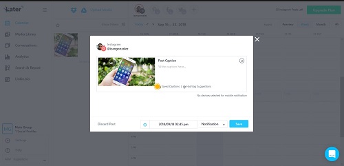 Imagen - Cómo programar fotos en Instagram con Later