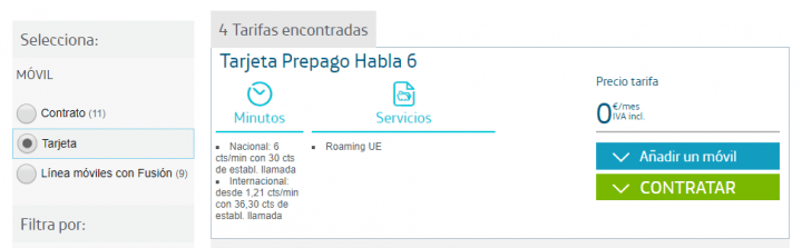 Imagen - 7 tarifas móviles por 0 euros