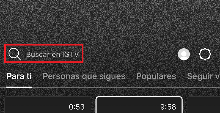 Imagen - C&oacute;mo buscar v&iacute;deos y canales en IGTV
