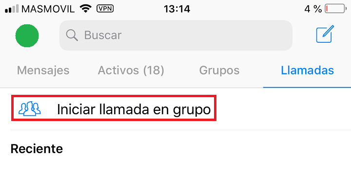 Imagen - Cómo hacer una llamada grupal en iOS