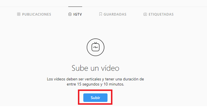 Imagen - Cómo guardar un borrador de un vídeo de IGTV