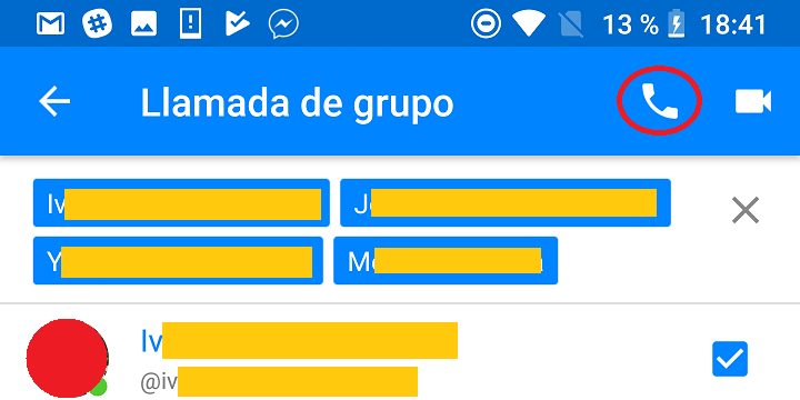 Imagen - Cómo hacer una llamada grupal en Android