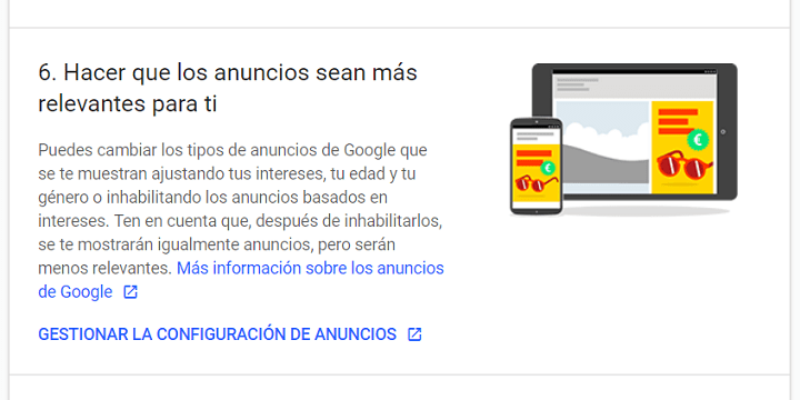 Imagen - Cómo reducir la información que tiene Google de ti