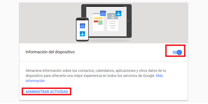 Imagen - Cómo reducir la información que tiene Google de ti