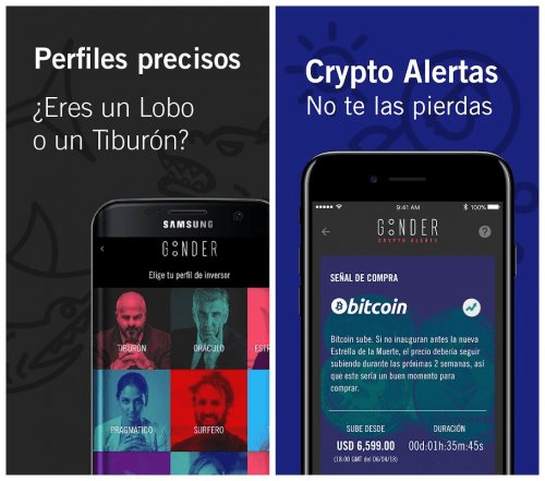 Imagen - Goonder, invertir en bolsa y en criptomonedas con estilo Tinder