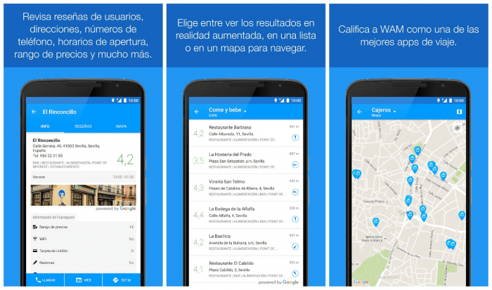 Imagen - Descarga El mundo a mi alrededor (WAM), una app para viajeros, turistas y locales