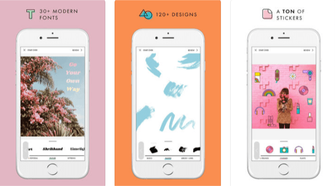 Imagen - A Design Kit, una app para dise&ntilde;ar coloridas Instagram Stories
