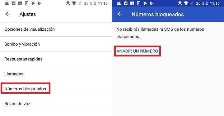 Imagen - Cómo bloquear mensajes SMS
