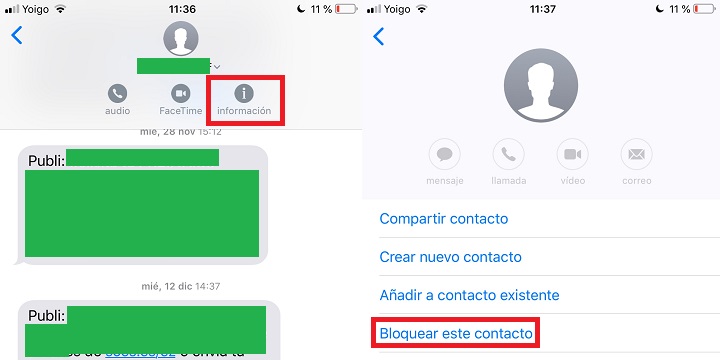 Imagen - Cómo bloquear mensajes SMS