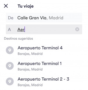Imagen - C&oacute;mo pedir un Cabify al aeropuerto de Madrid