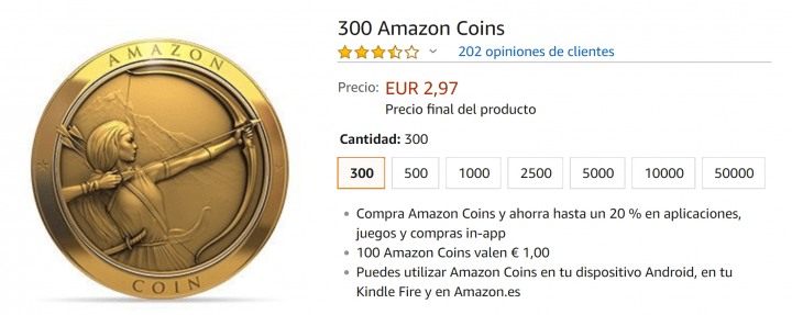 Imagen - &iquest;Qu&eacute; es Amazon Coins?