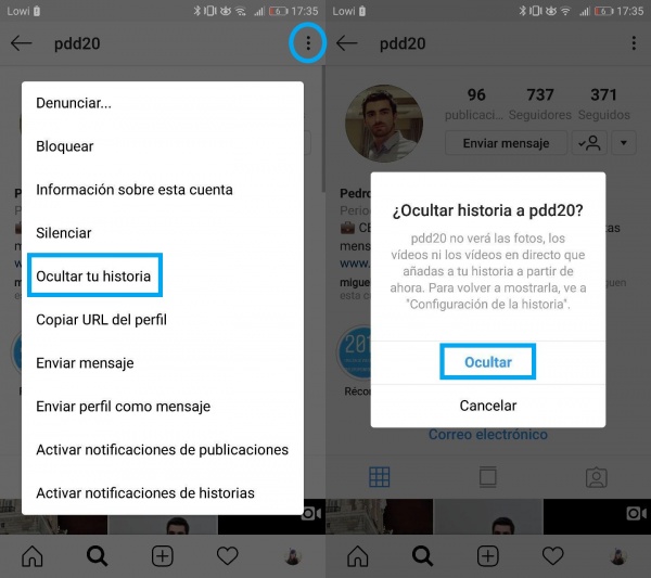 Imagen - Cómo ocultar mis Stories de Instagram a algunos seguidores