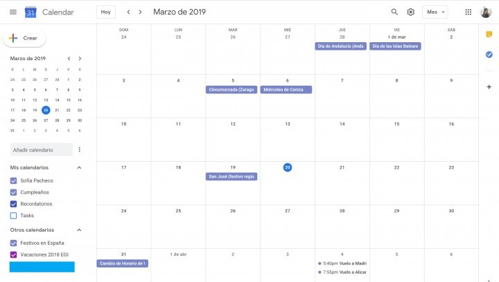 Imagen - 7 plantillas para el calendario laboral 2019